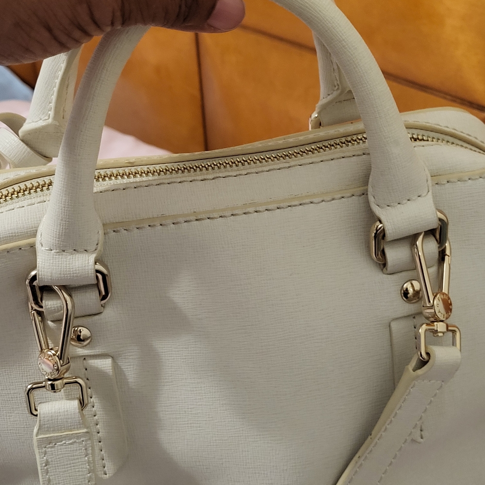 Furla Creme Crossbody Bag - Picture 10 of 16